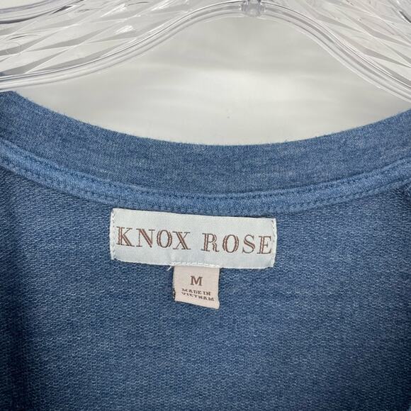 Knox Rose Target Crewneck Blue Sweatshirt Size Medium - Picture 7 of 8